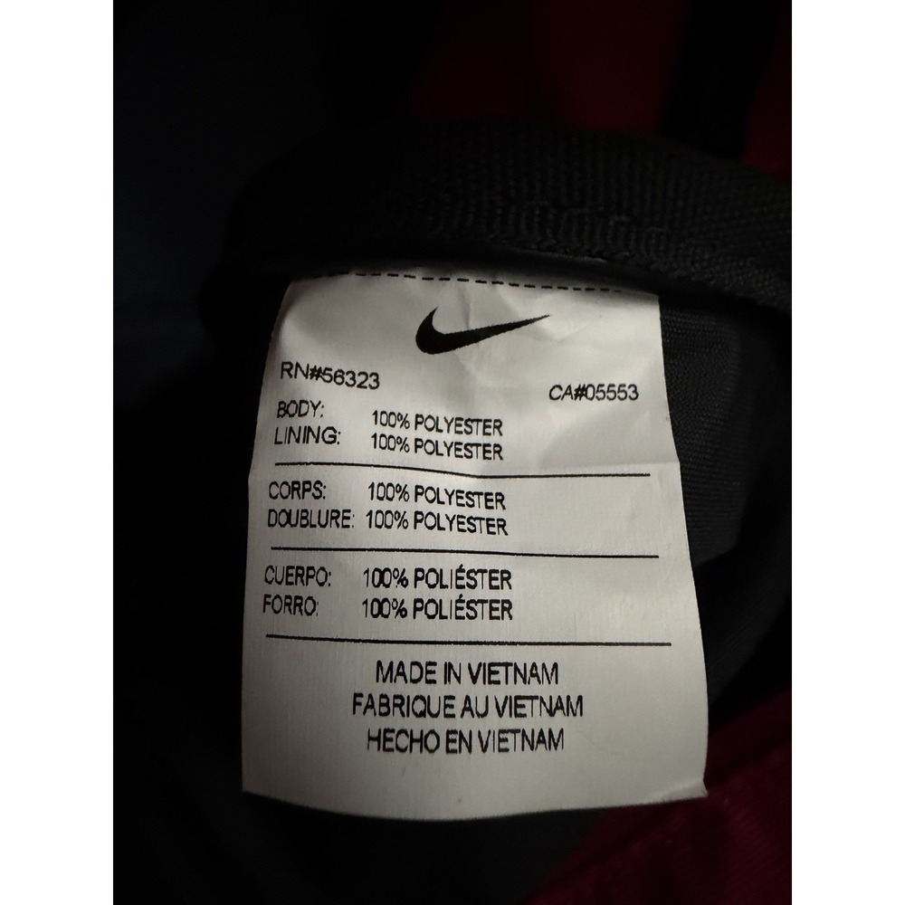 Nike Gym Club 2.0 Duffel Bag Fireberry Pink Black Gym Travel Weekender Tote - Picture 4 of 13